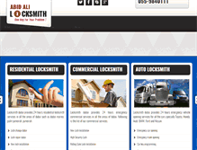 Tablet Screenshot of locksmithdubai.net